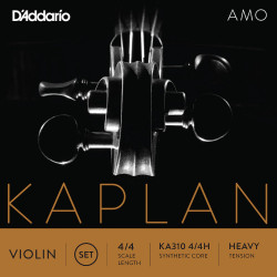 D'Addario KA310 4/4H - Kaplan Amo Jeu de cordes Violon 4/4 Heavy