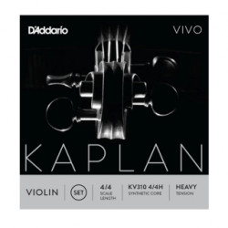 D'Addario KV310 4/4H - Jeu de cordes violon 4/4 Vivo, Heavy