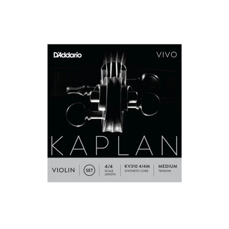 D'Addario KV311 4/4M - Corde seule (mi) violon 4/4 Vivo, Medium