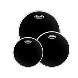 Evans ETP-ONX2-F - Packs de peaux de toms double-pli Onyx-2, Fusion (10'', 12'' et 14'')