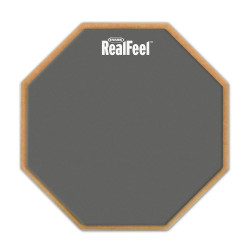 Evans RF12D - Pad d'entraînement bi-face RealFeel, 12''