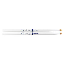 Pro-Mark TXDC17W-WHITE - Baguettes de fanfare en hickory américain TXDC17W-WHITE Scott Johnson