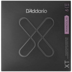 D'Addario XTM11540  - Jeu de cordes XT mandoline phosphore bronze - Custom Medium, 11.5-40