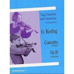 Easy Concertos And Concertinos - Concertino in B minor Op. 35 - Méthode de violon