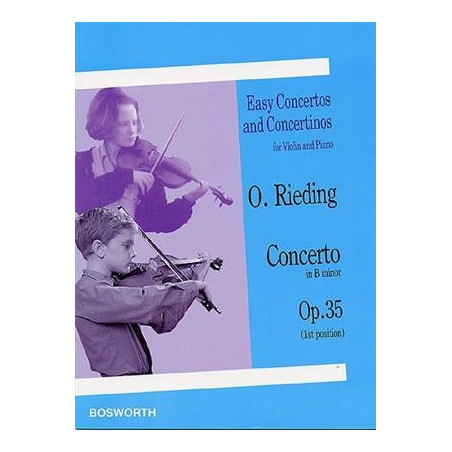 Easy Concertos And Concertinos - Concertino in B minor Op. 35 - Méthode de violon