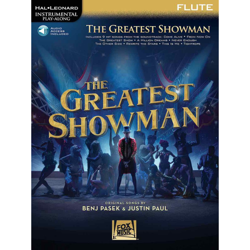 Instrumental Play Along - The Greatest Showman - Flûte