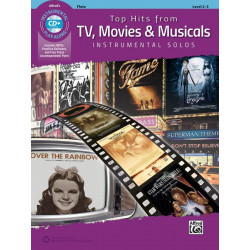Top Hits from TV, Movies & Musicals - Flûte (+ audio)