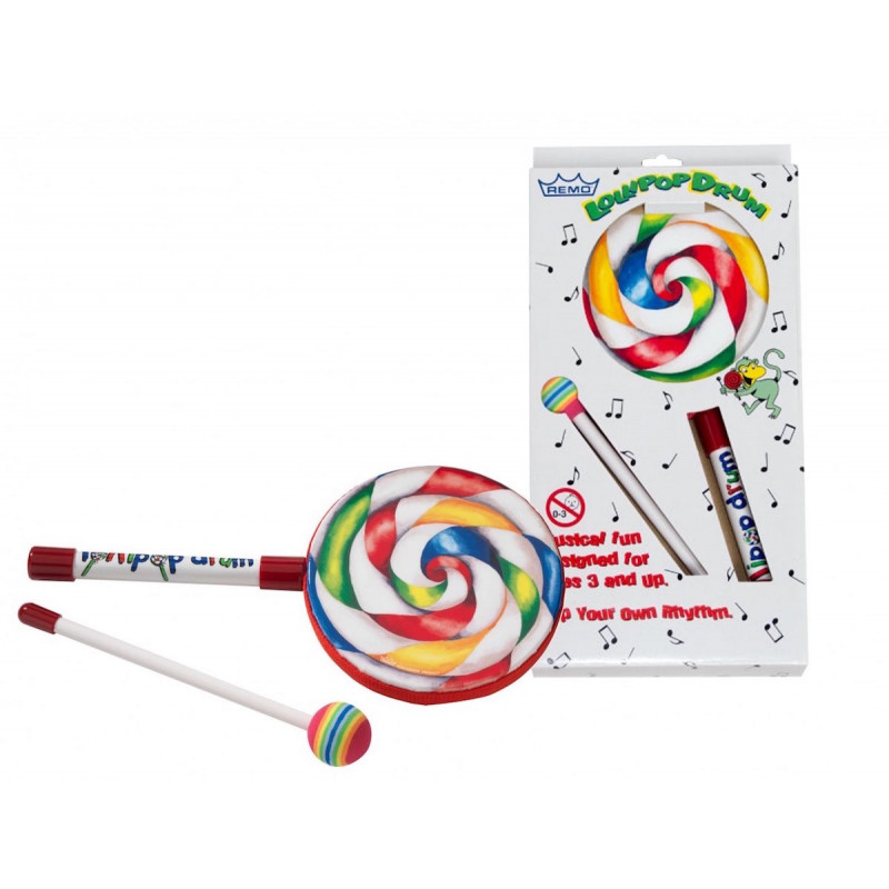 Remo ET-7106-00 - Tambour Lollipop 1"x6" avec mailloche