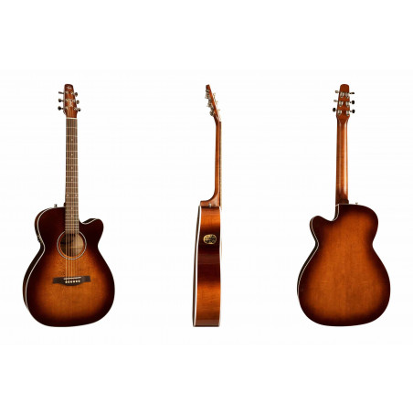 Seagull Performer CW - Burnt Umber QIT (+ housse) - Guitare électroacoustique