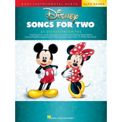 Disney songs for two - Duo saxophones alto