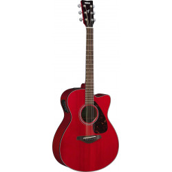 Yamaha FSX800C Ruby Red - Guitare Electro acoustique
