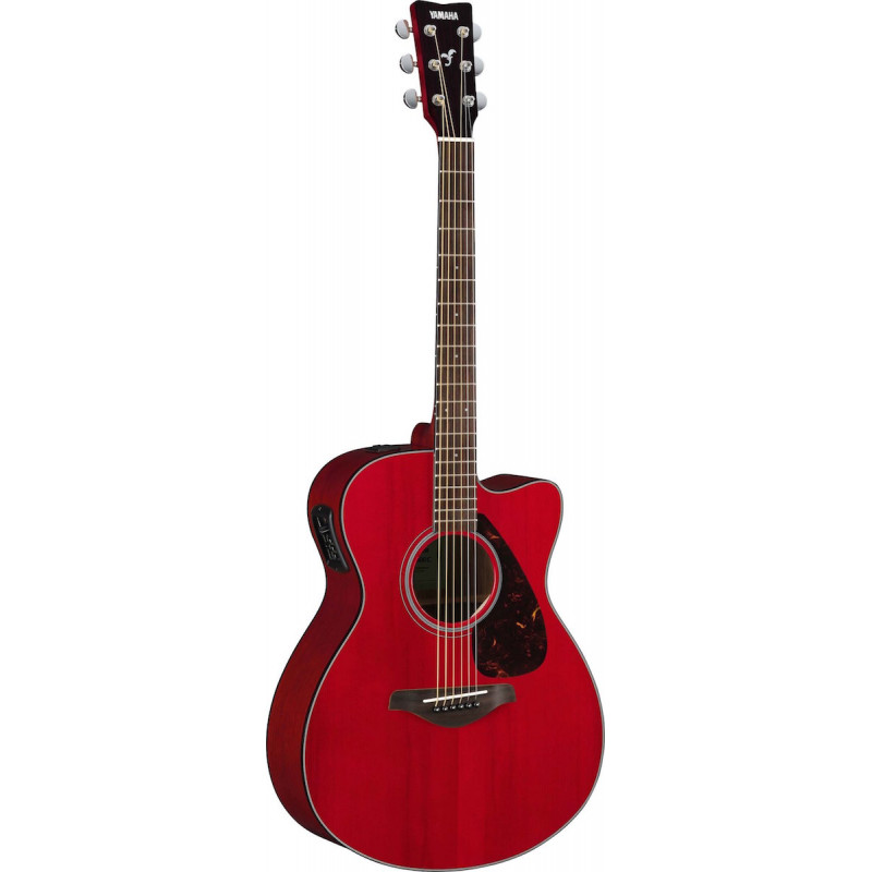 Yamaha FSX800C Ruby Red - Guitare Electro acoustique