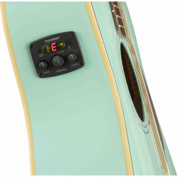 Fender Malibu Player - touche noyer - Aqua Splash
