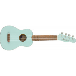 Fender Venice Soprano Uke - touche noyer - Daphne Blue