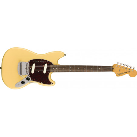 Squier Classic Vibe '60s Mustang - touche laurier - Vintage White