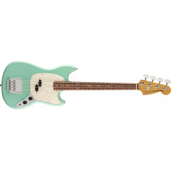 Fender Vintera '60s Mustang Bass - touche Pau Ferro - Seafoam Green (+ housse)