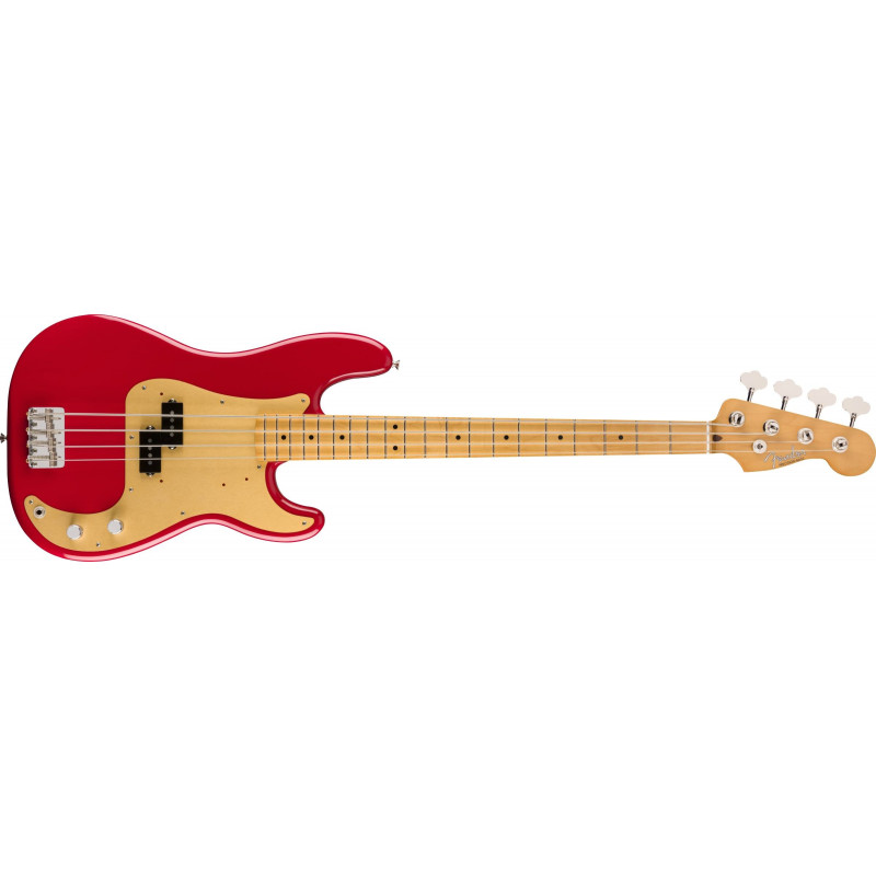 Fender Vintera '50s Precision Bass - touche érable - Dakota Red (+ housse)