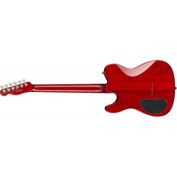 Fender Special Edition Custom Telecaster FMT HH - touche laurier - Crimson Red Transparent