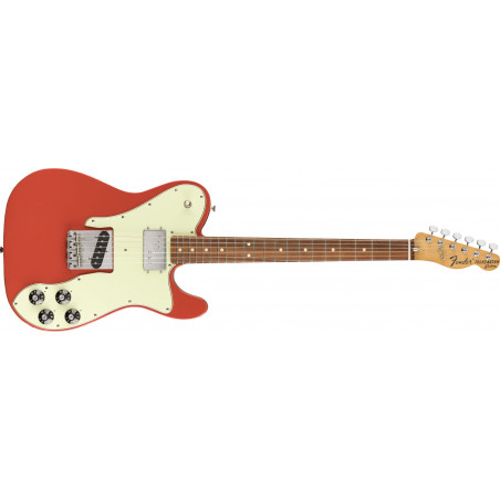 Fender Vintera '70s Telecaster Custom - touche Pau Ferro - Fiesta Red (+ housse)