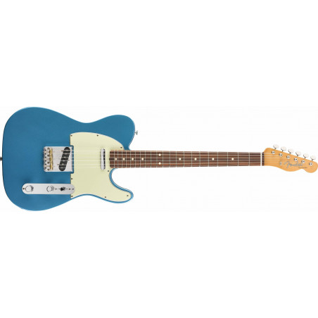 Fender Vintera '60s Telecaster Modified - touche Pau Ferro - Lake Placid Blue (+ housse)