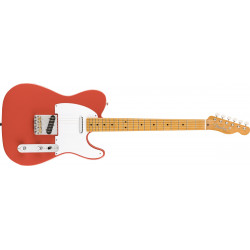 Fender Vintera '50s Telecaster - touche érable - Fiesta Red (+ housse)