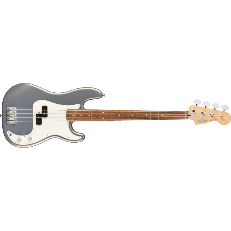 Fender Player Precision Bass - touche Pau Ferro - Silver