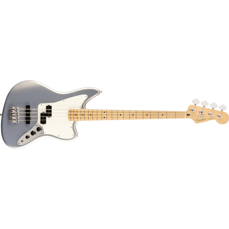 Fender Player Jaguar Bass - touche érable - Silver