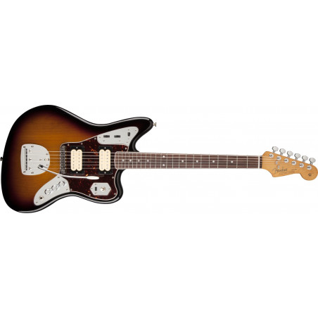 Fender Kurt Cobain Jaguar - touche palissandre - 3-tons Sunburst (+ étui)