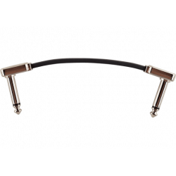 Ernie Ball 6225 - Cables instrument patch - coudé fin & plat - 7,5 cm