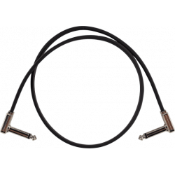 Ernie Ball 6228 - Cables instrument patch - coudé fin & plat - 60 cm
