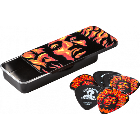 Dunlop  JHPT14H -  Boîte de 6 Jimi Hendrix Voodoo Fire heavy