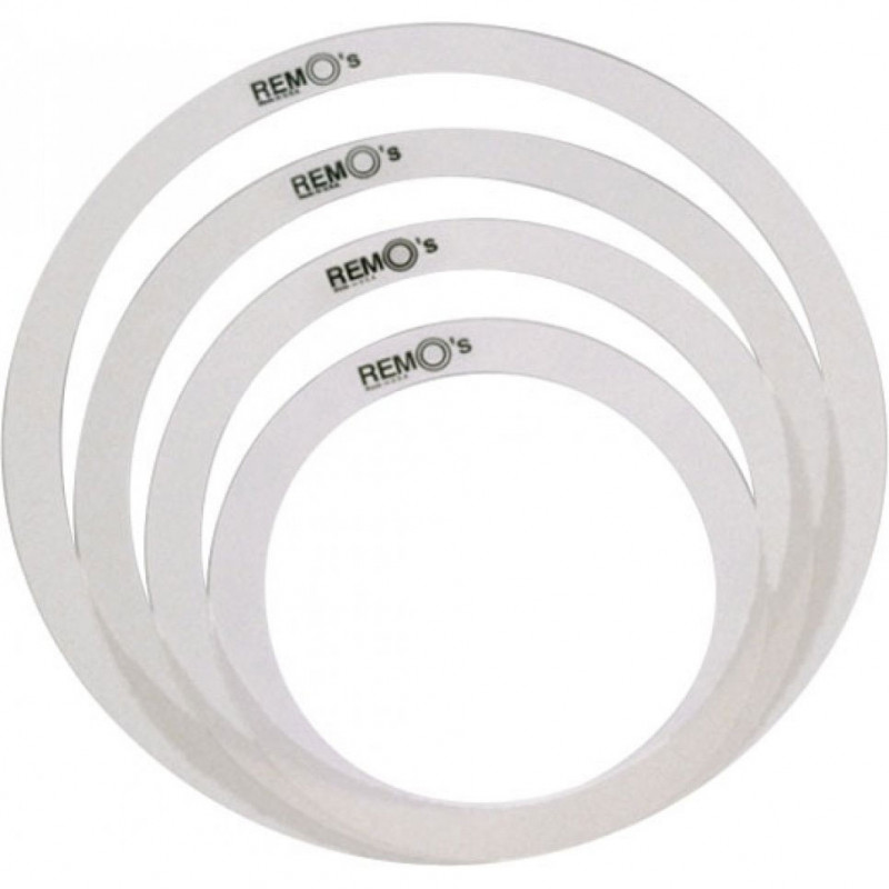 Remo RO-2346-00 - Rem-o-ring set pour Tom/ Caisse claire/ Tom sur pieds 12-13-14-16''