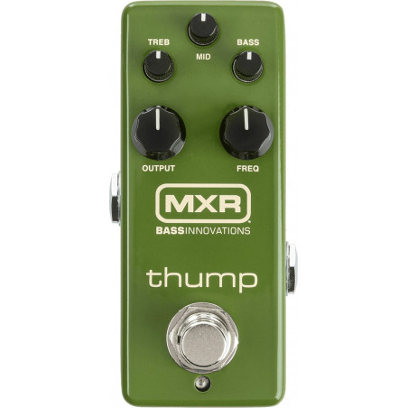 MXR M281 - Pédale de préampli basse Thump Bass Preamp