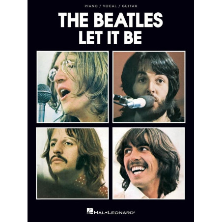 The Beatles - Let It Be - Piano, voix et guitare