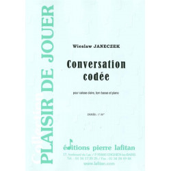 Conversation codée - Wieslaw Janeczek - Caisse claire, tom basse et piano