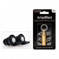 Crescendo Pro Amplified 20 - Filtres Auditifs - Protection SNR 17dB