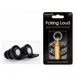 Crescendo Pro Fcking Loud 25 - Filtres Auditifs - Protection SNR 20dB