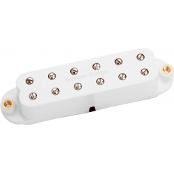 Seymour Duncan SL59-1B-W - Micro guitare électrique chevalet type Strat - Blanc