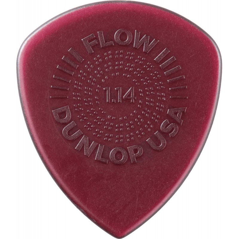 Dunlop 549P114 - Player's Pack de 6 médiators Flow - 1.14mm