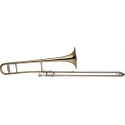 Levante LV-TB5205 - Professionnel Trombone à coulisse ténor en Sib, perce S, Coulisse en maillechort