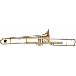 Stagg WS-TB285S - Trombone ténor à pistons en Sib, perce S