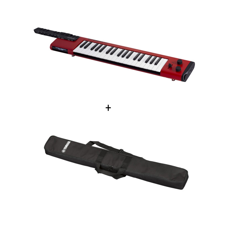 Pack Yamaha Sonogenic SHS-500 - Keytar rouge  - Housse Yamaha SC-KB350