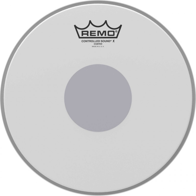 Remo CX-0110-10 - Peau Control Sound 10" pour tom/caisse claire avec rond noir en-dessous