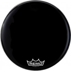 Remo PM-1426-MP - Peau Powermax Ebony 26" pour Grosse Caisse de parade
