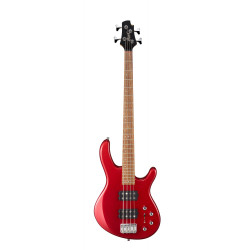 Cort Action HH4 - Basse électrique série Action - Blood red metallic