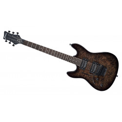 Framus D-Series Diablo Progressive X Gaucher - Nirvana Black - Guitare électrique