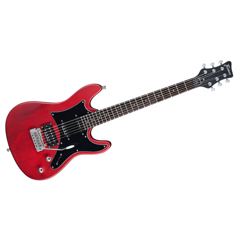 Framus D-Series Diablo Pro - Burgundy Red Satin - Guitare électrique