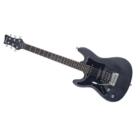 Framus D-Series Diablo Pro Gaucher - Nirvana Black Satin - Guitare électrique