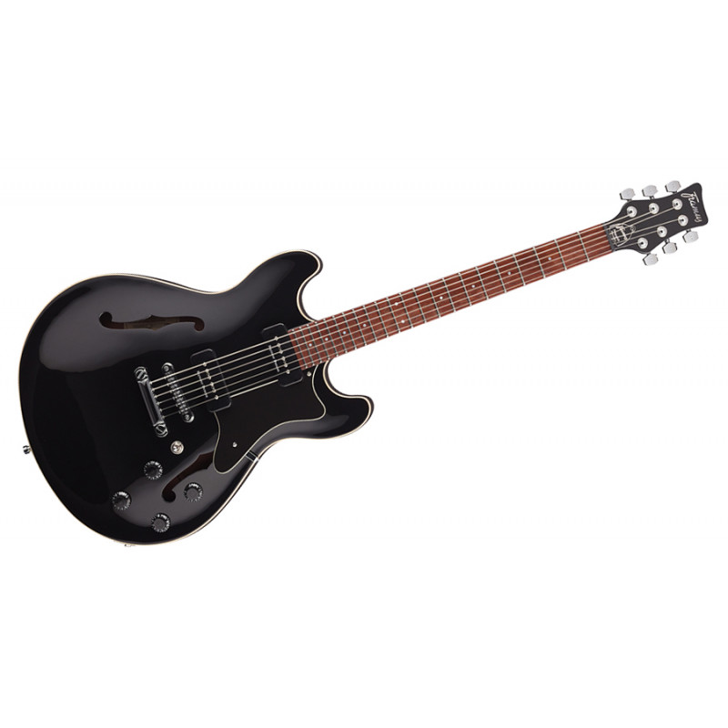 Framus Mayfield Legacy - Solid Black - Guitare électrique
