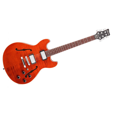 Framus Mayfield Pro - Amber - Guitare électrique